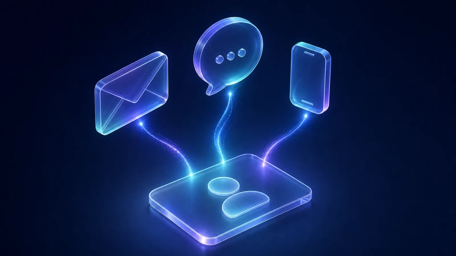 Email, SMS and WhatsApp from one consented record